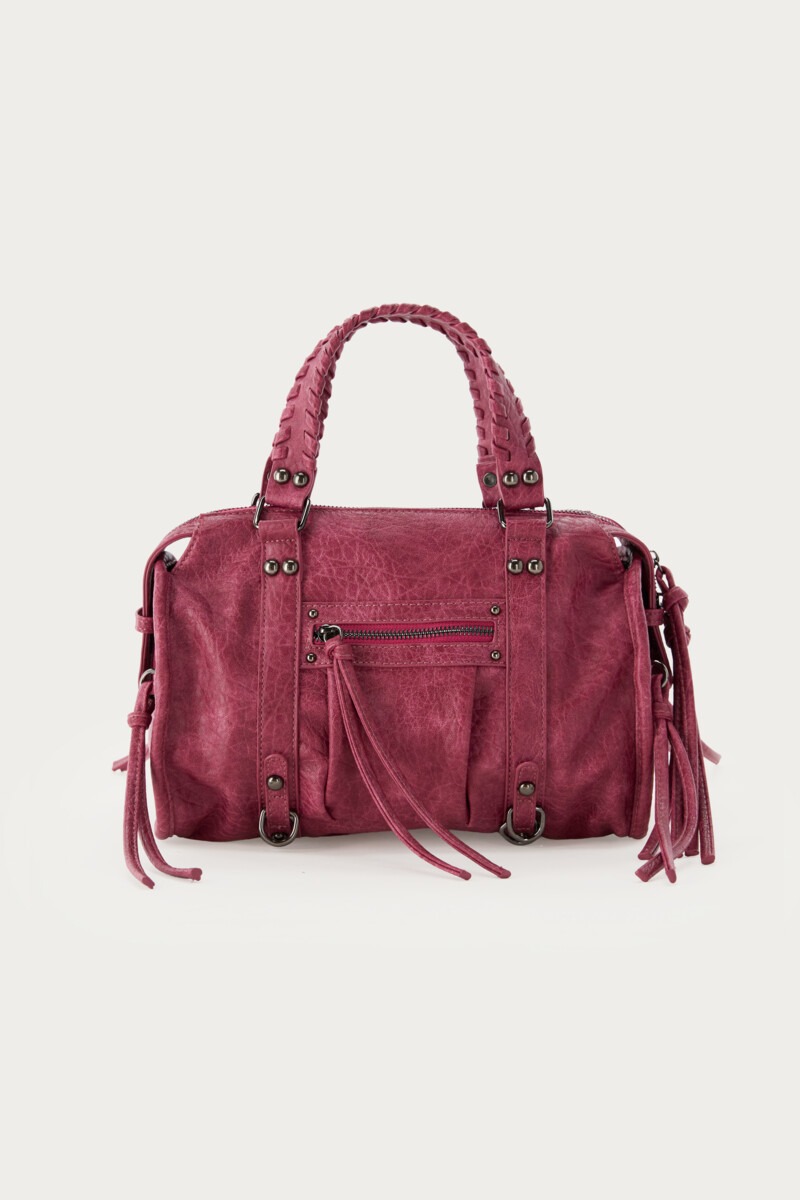 Pink small PU cargo bag | My Jewellery