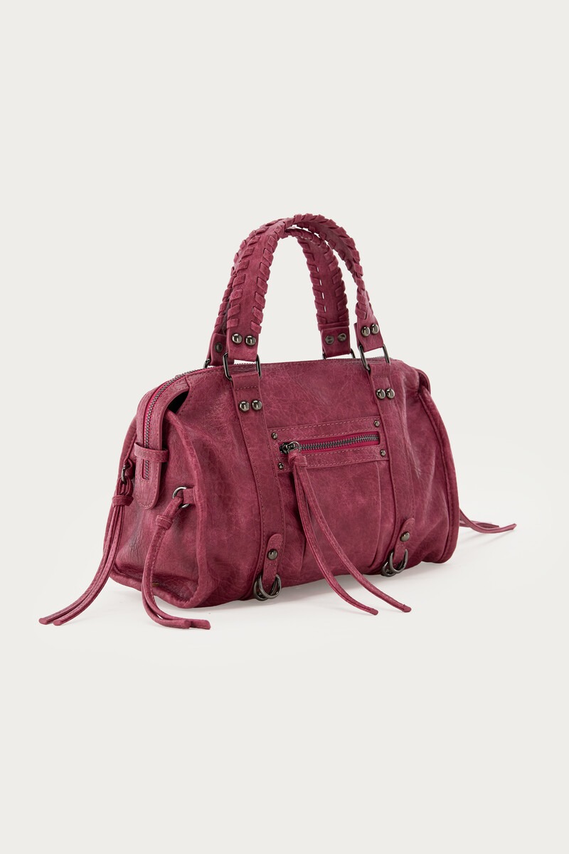 Pink small PU cargo bag | My Jewellery