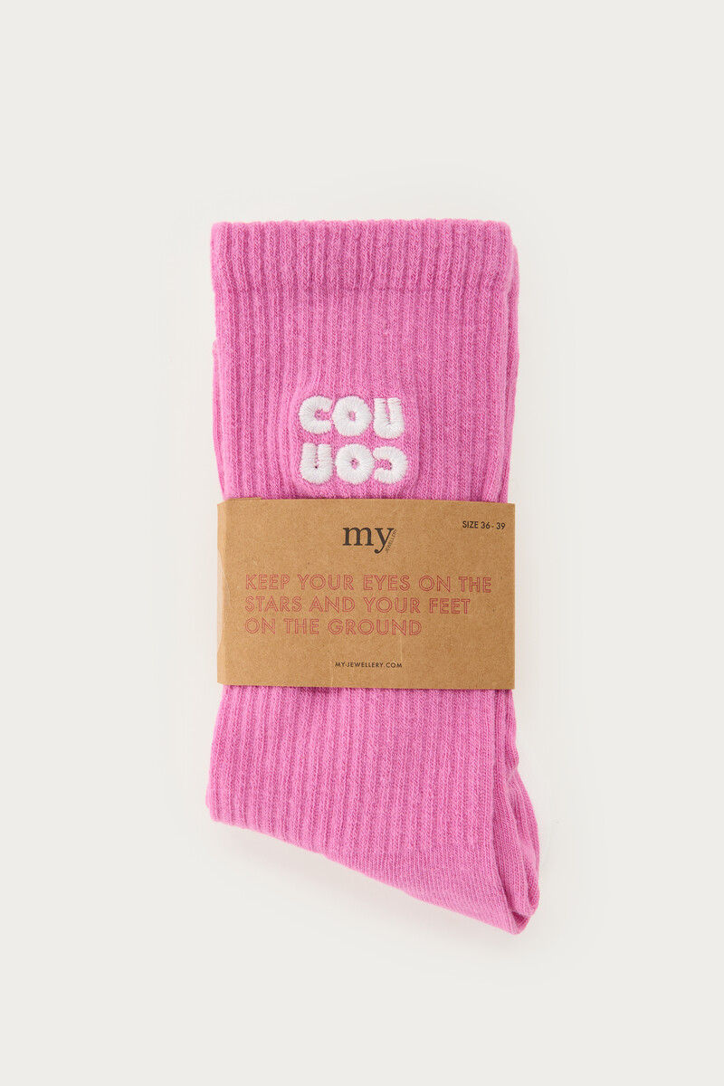 Pink socks set Cou Cou & Amour | My Jewellery