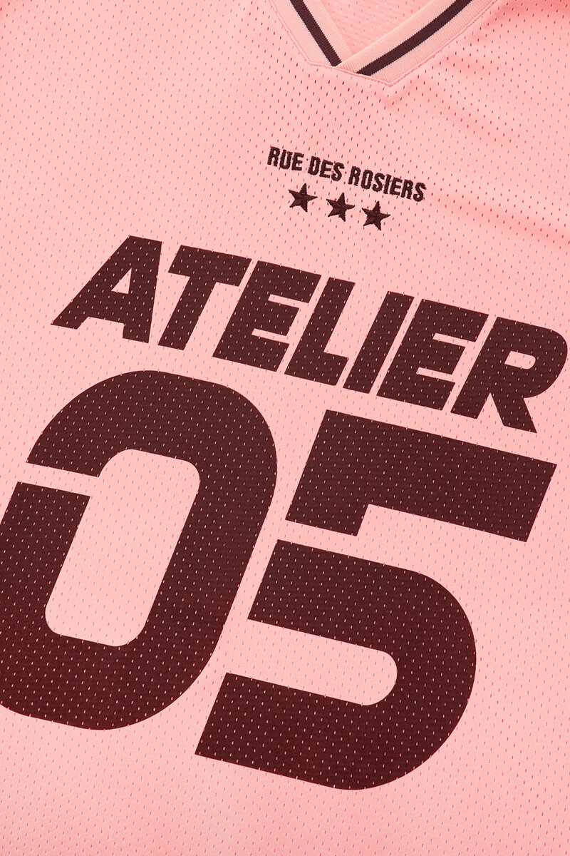 Pink sporty mesh T-shirt | My Jewellery