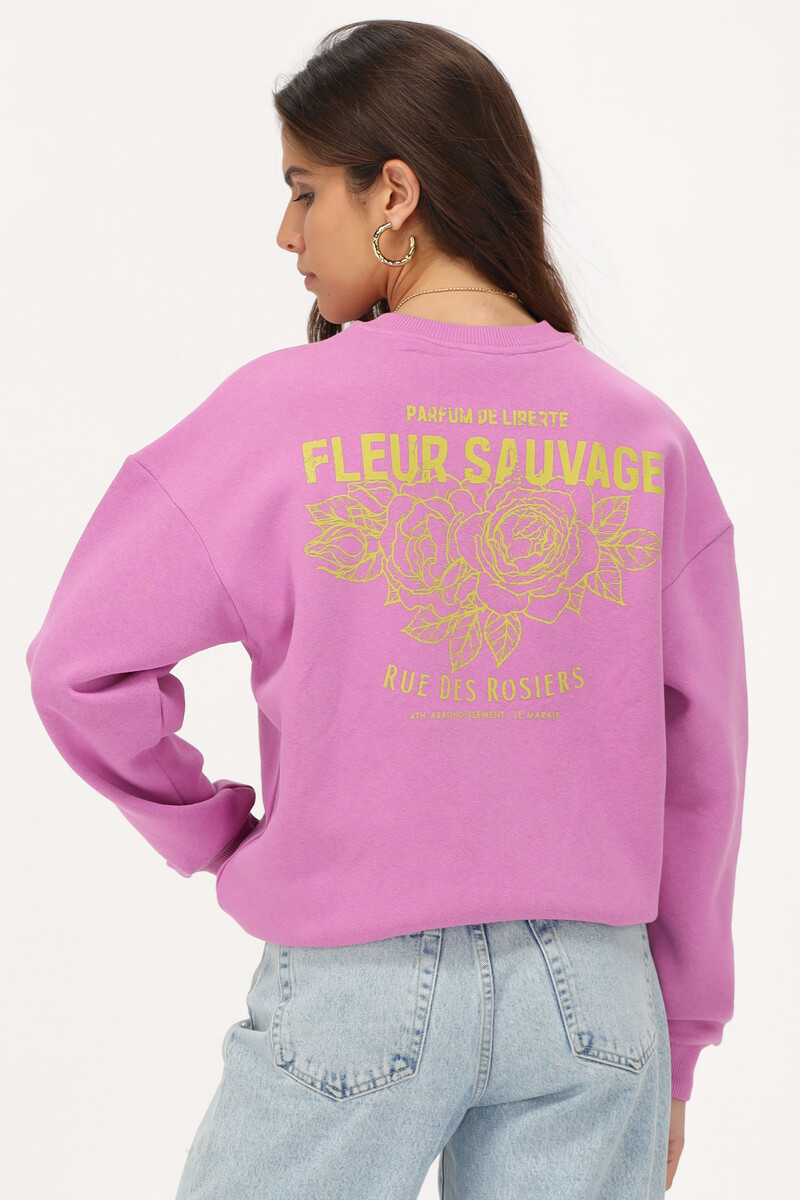 Sweat "Fleur sauvage"| - My jewellery - Modalova