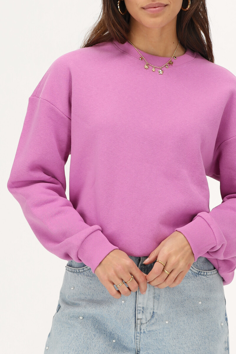 Pink sweatshirt "Fleur sauvage" | My Jewellery