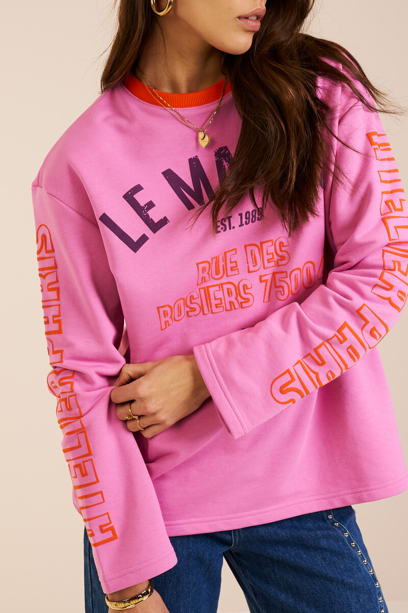 Pink sweater "Le marais" | My Jewellery