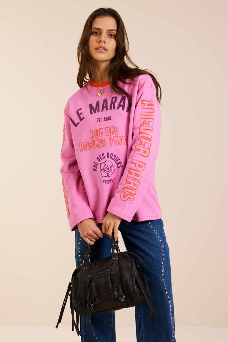 Pink sweater "Le marais" | My Jewellery