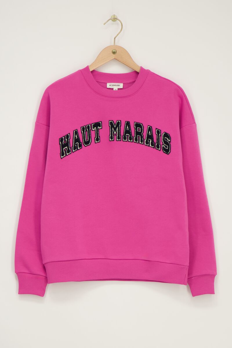 Pink sweater "Haut marais" | My Jewellery