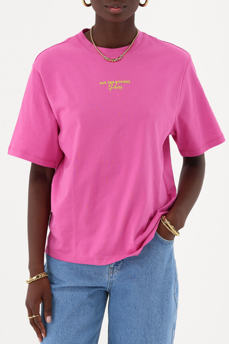 T-shirt à imprimé cercle"I'art"| - My jewellery - Modalova
