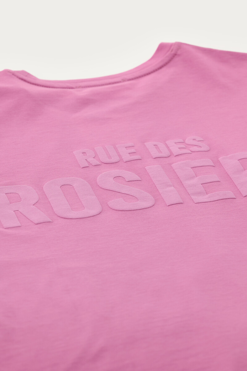 Pink T-shirt "Rue des Rosiers" | My Jewellery