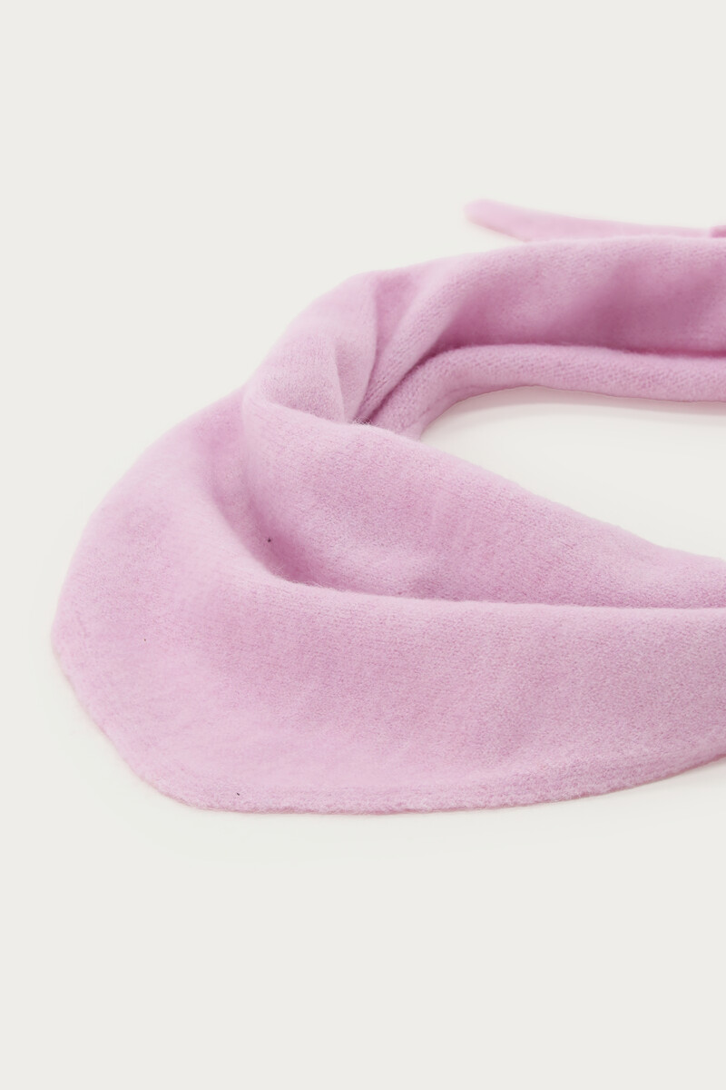Pink triangle scarf | My Jewellery