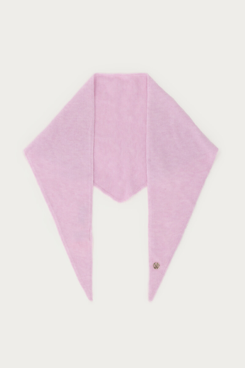 Pink triangle scarf | My Jewellery