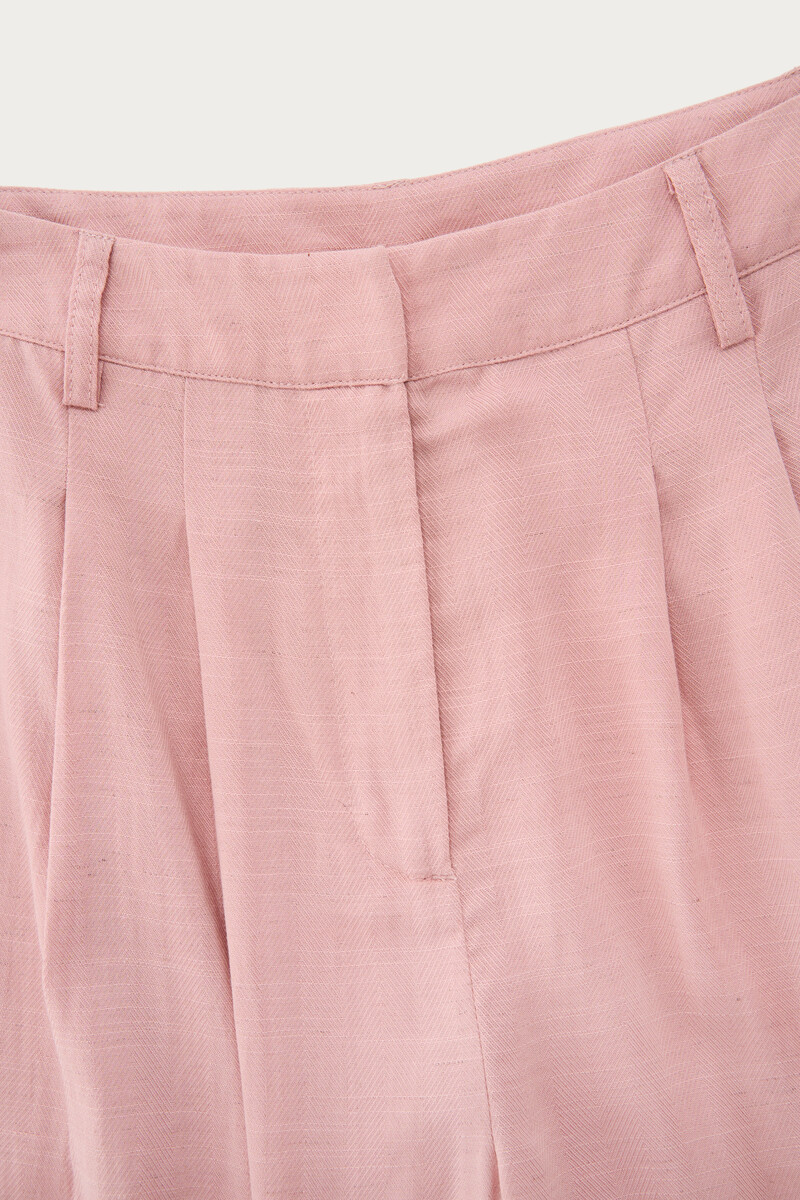 Pink trousers with wide legs | My Jewellery