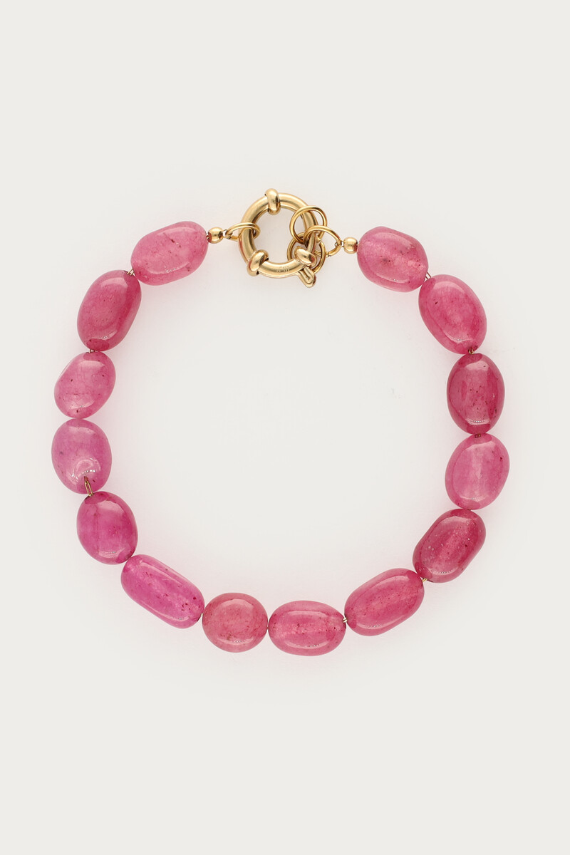 Purple bracelet with beads | My Jewellery