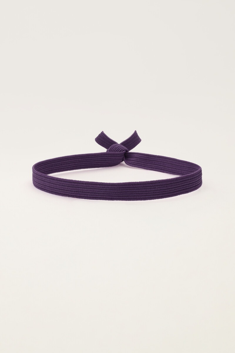 Purple elastic bracelet basic | My Jewellery