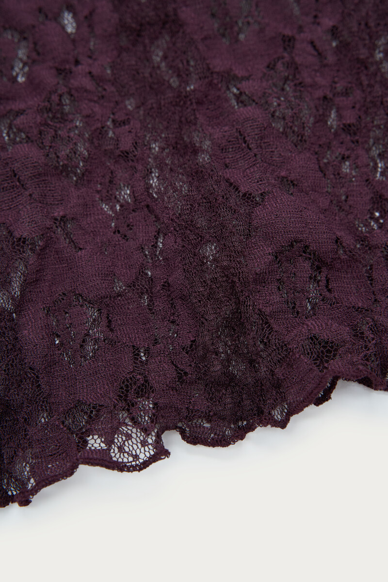 Purple lace top | My Jewellery