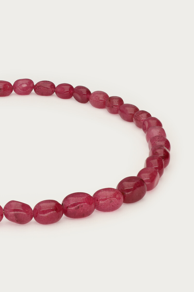 Purple necklace with beads | My Jewellery