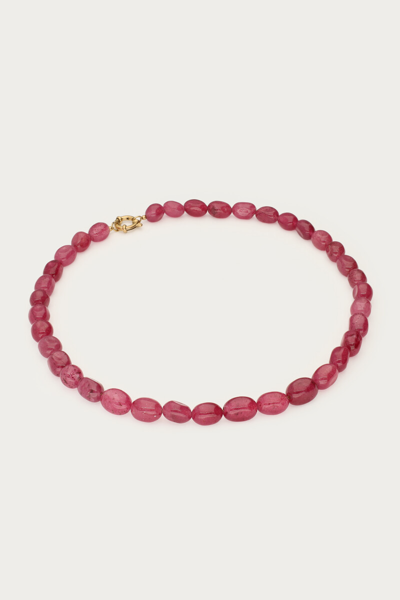 Purple necklace with beads | My Jewellery