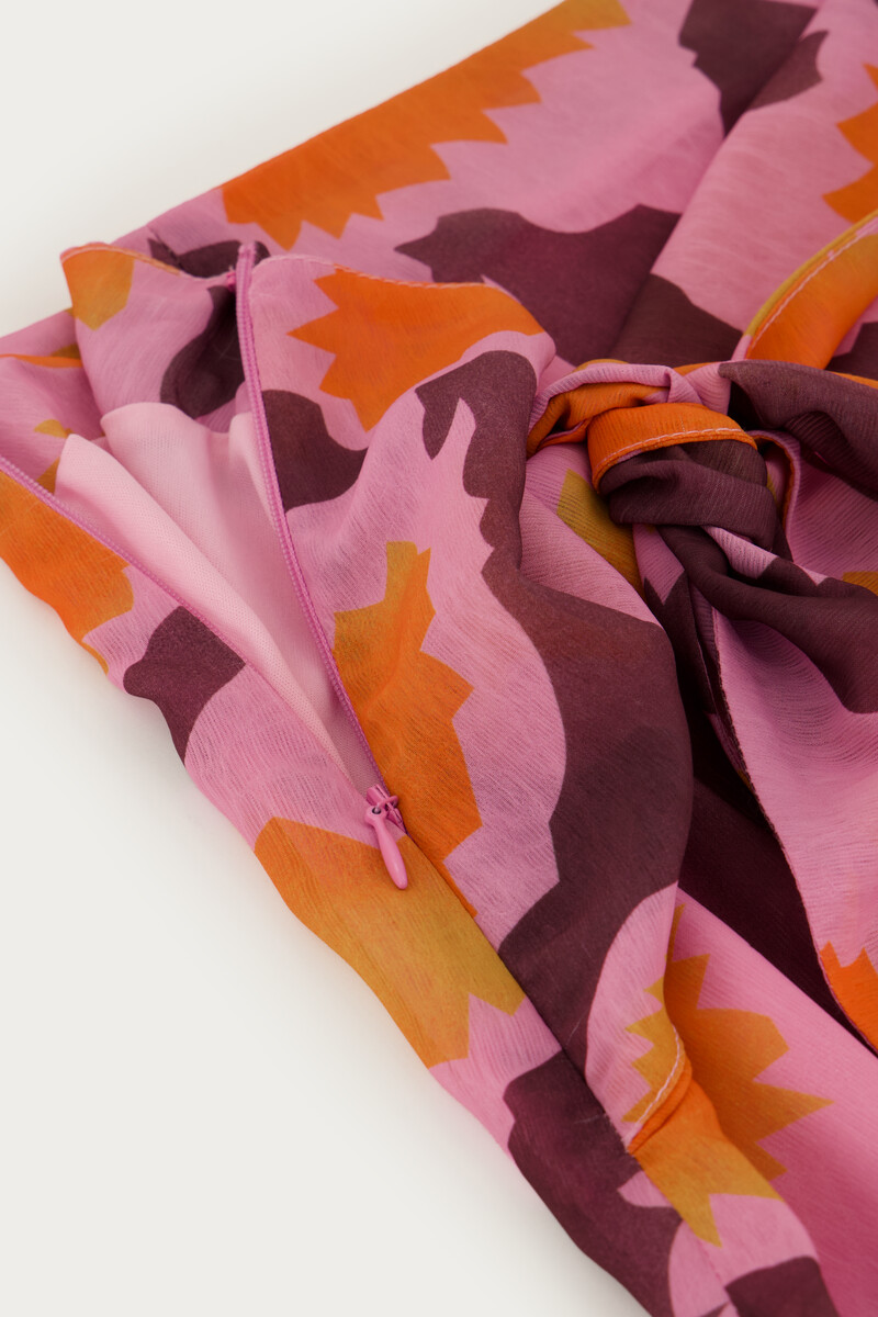 Purple skirt with draping | My Jewellery