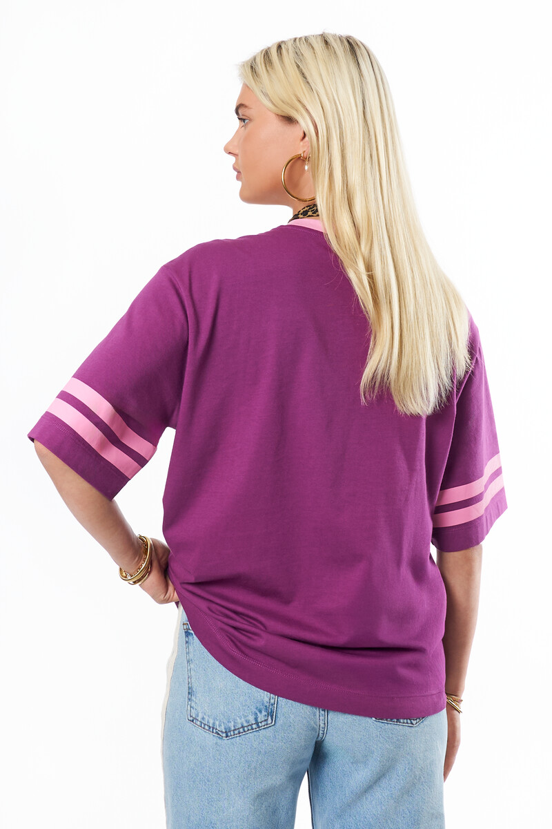 Purple T-shirt "5th Avenue" | My Jewellery