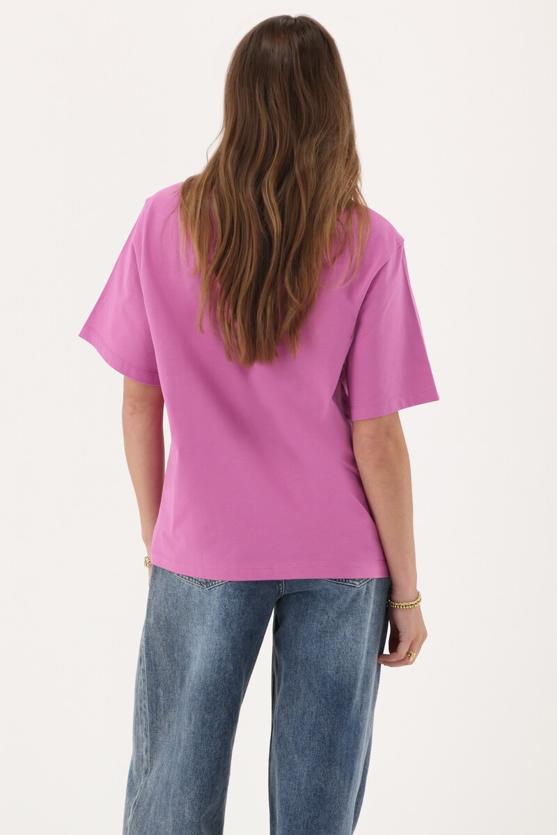 Purple T-shirt 'Mon chéri' | My Jewellery