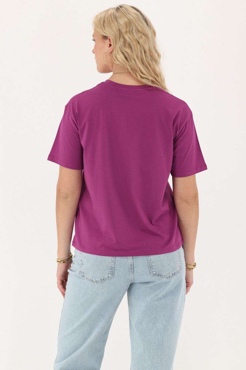 Purple T-shirt "Sunshine on my mind" | My Jewellery
