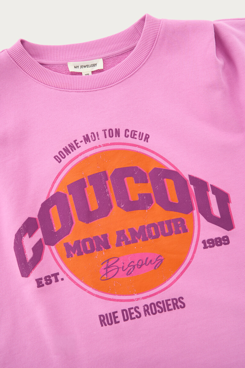 Purple top "Coucou" | My Jewellery