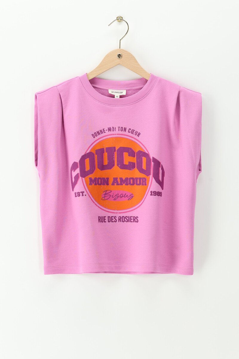 Purple top "Coucou" | My Jewellery