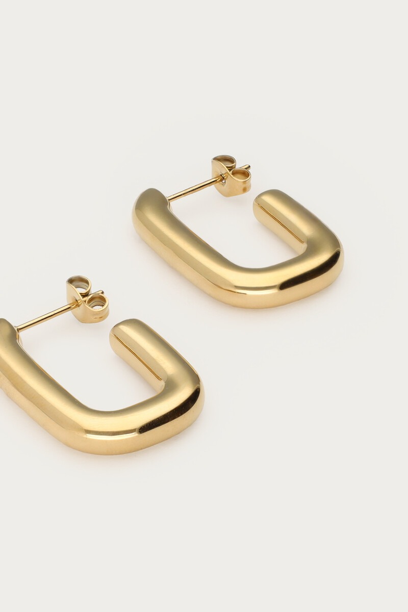 Rectangular drop earrings | My Jewellery