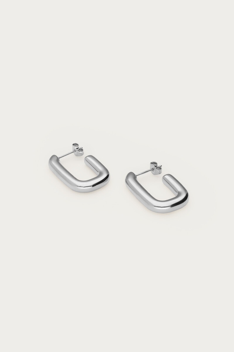 Rectangular drop earrings | My Jewellery