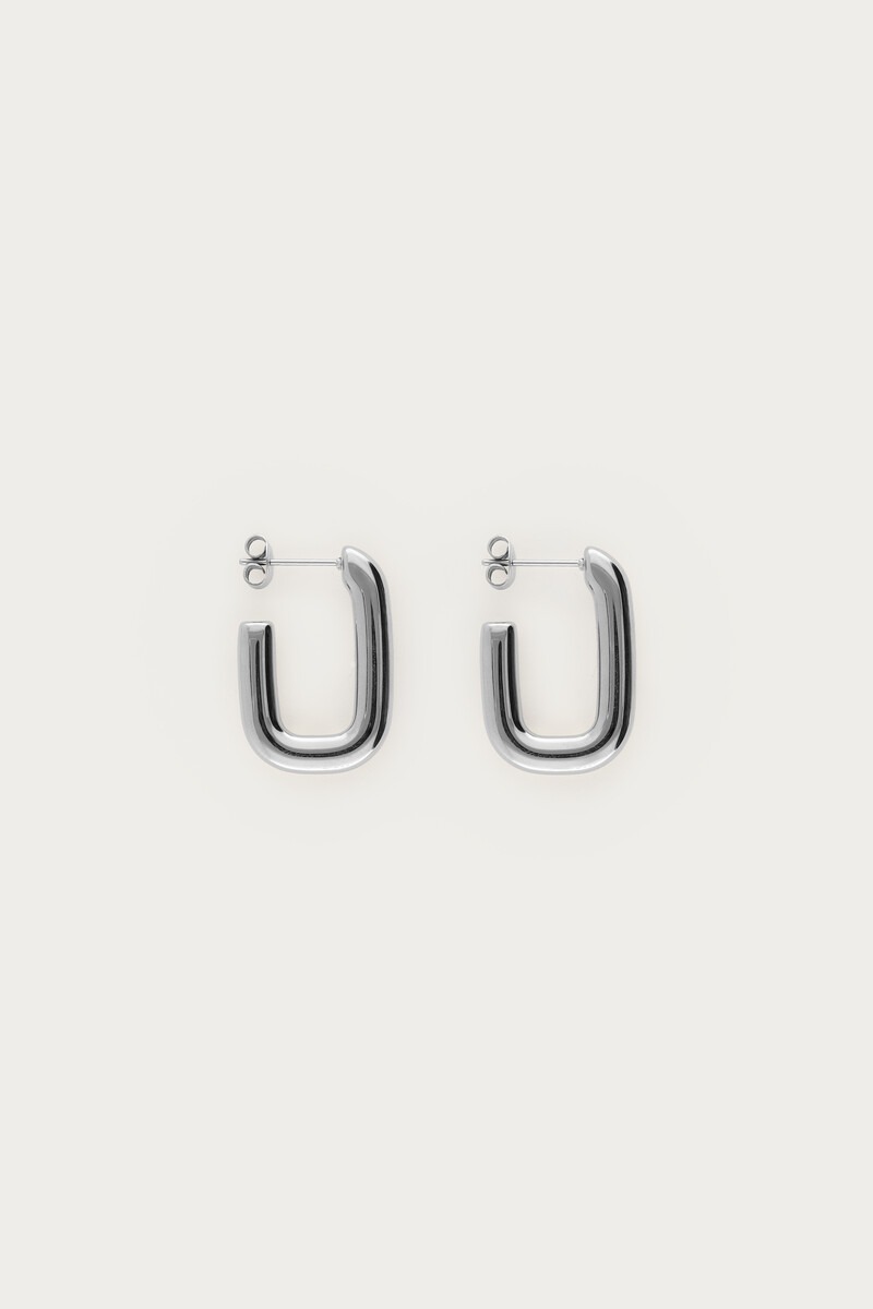 Rectangular drop earrings | My Jewellery