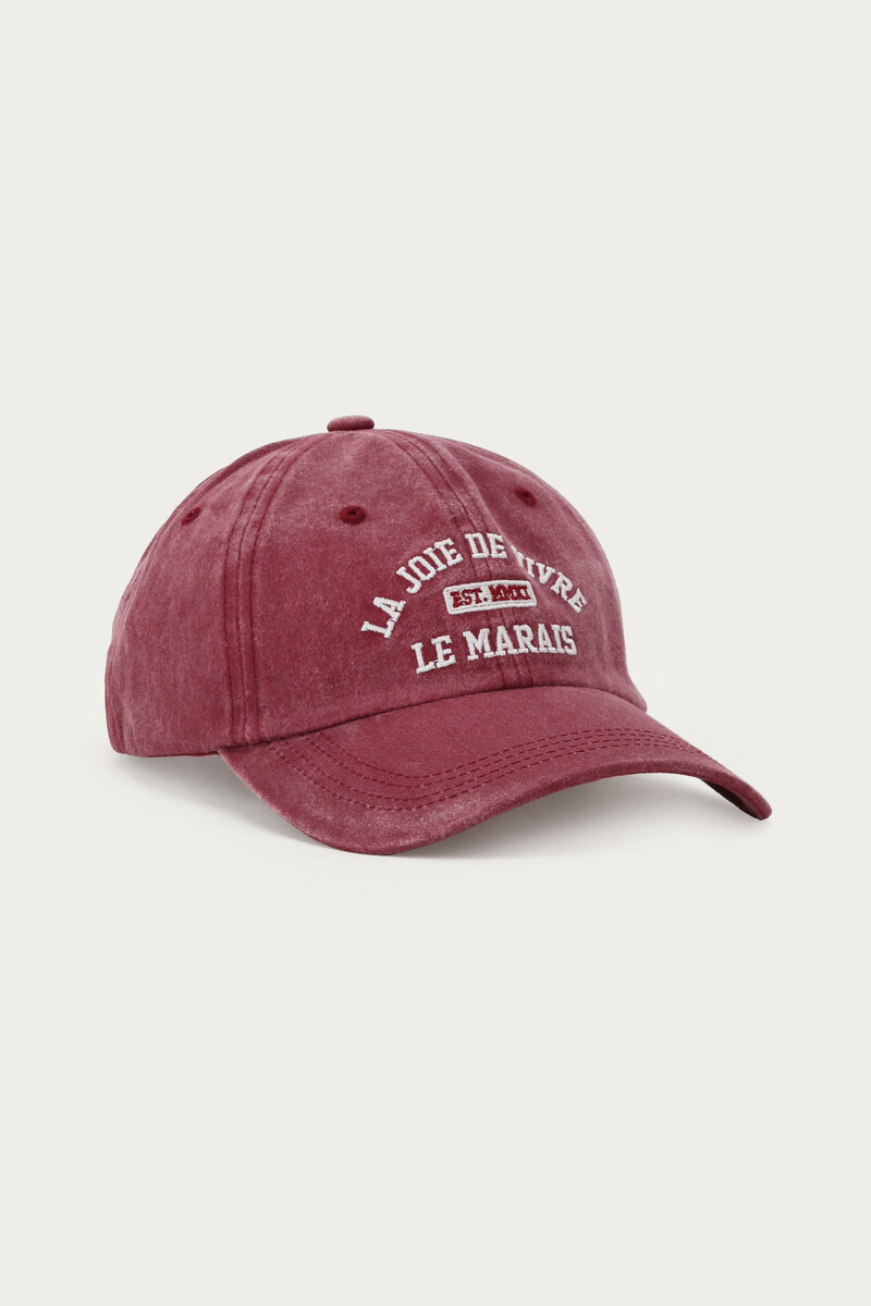 Red cap "Le marais" | My Jewellery