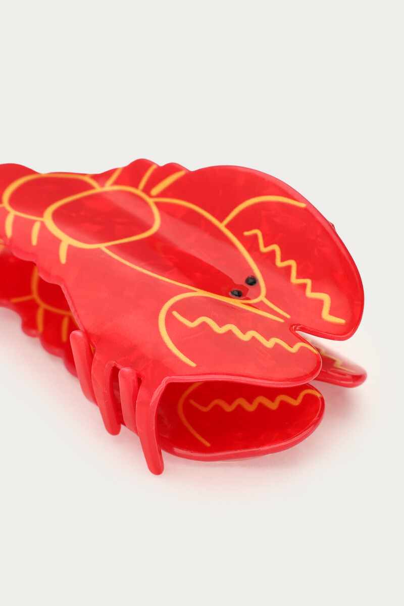 Red lobster hair clip | My Jewellery