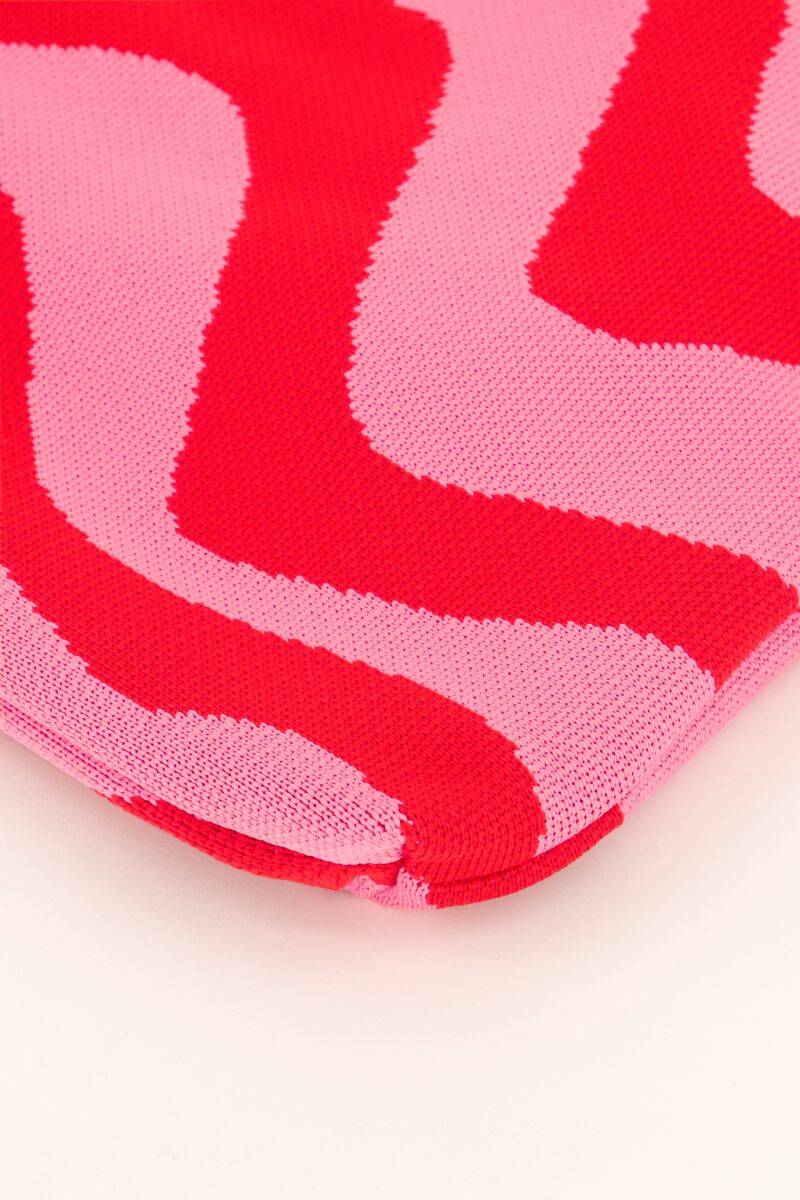 Red & pink swirl shopper | My Jewellery