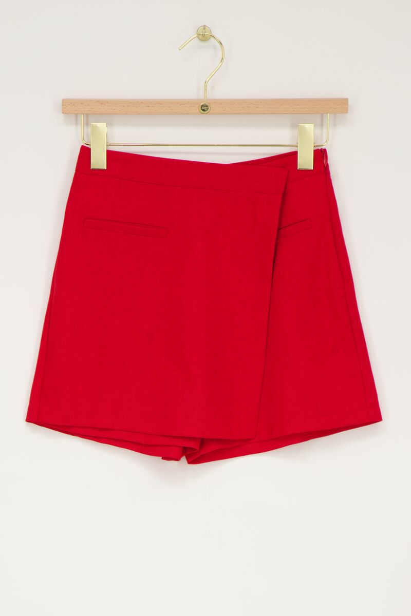 Jupe-short rouge | My Jewellery - My jewellery - Modalova