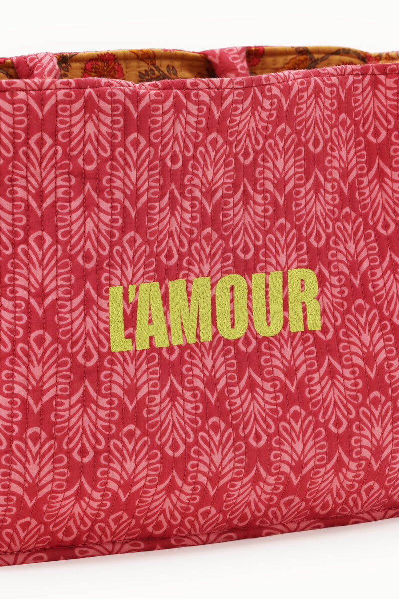 Reversible shopper "L'Amour" | My Jewellery