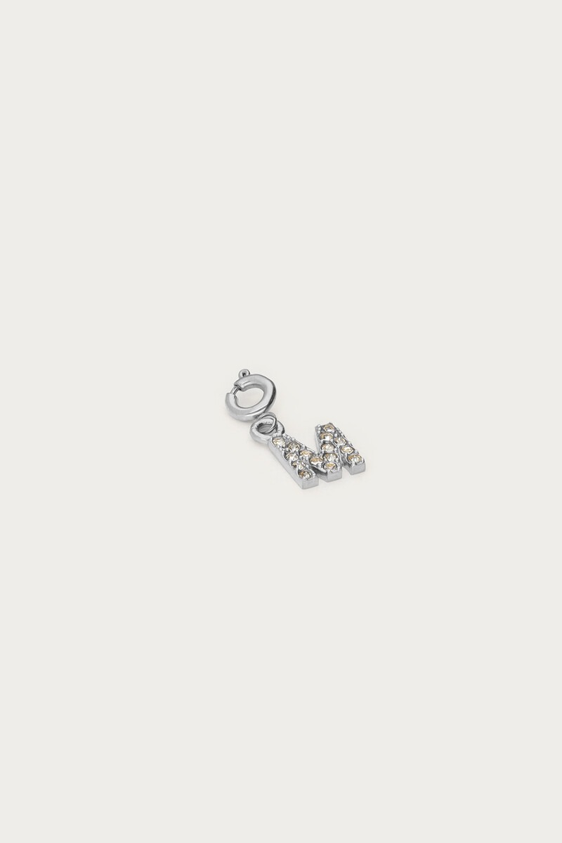 Rhinestone initial charm | My Jewellery