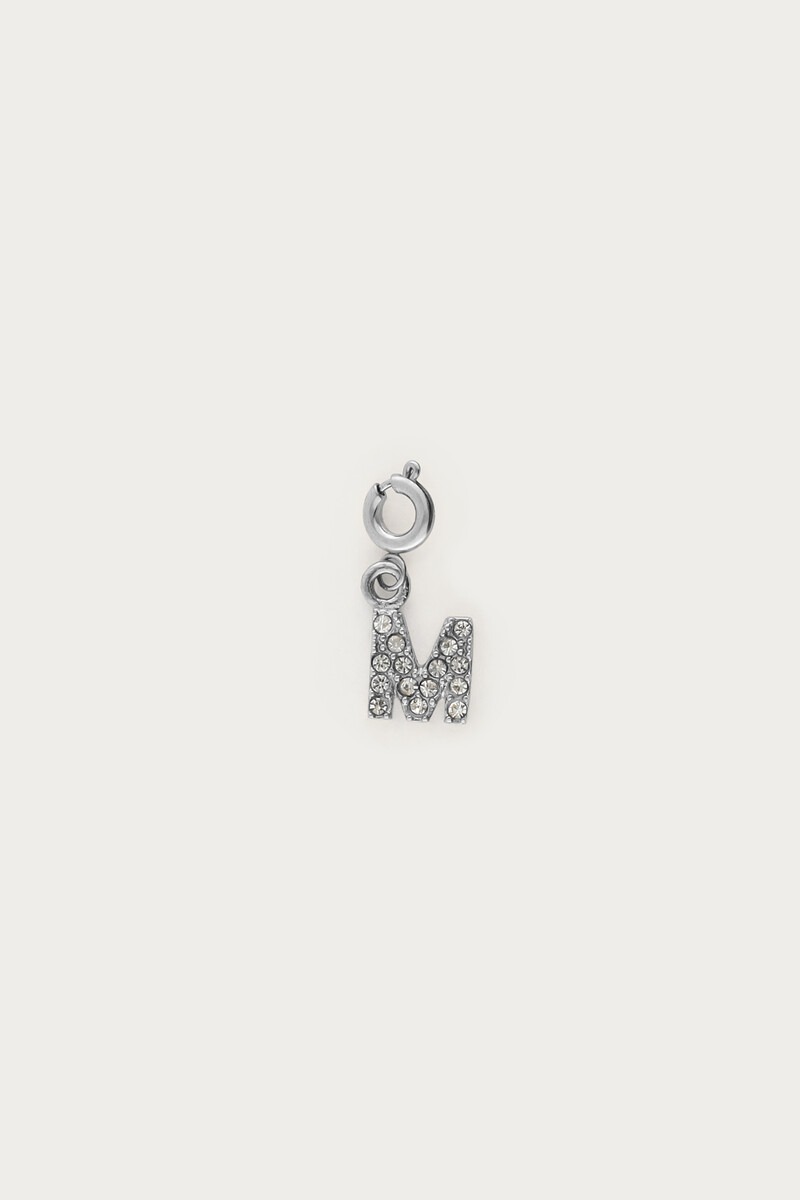 Initial bedel met steentjes