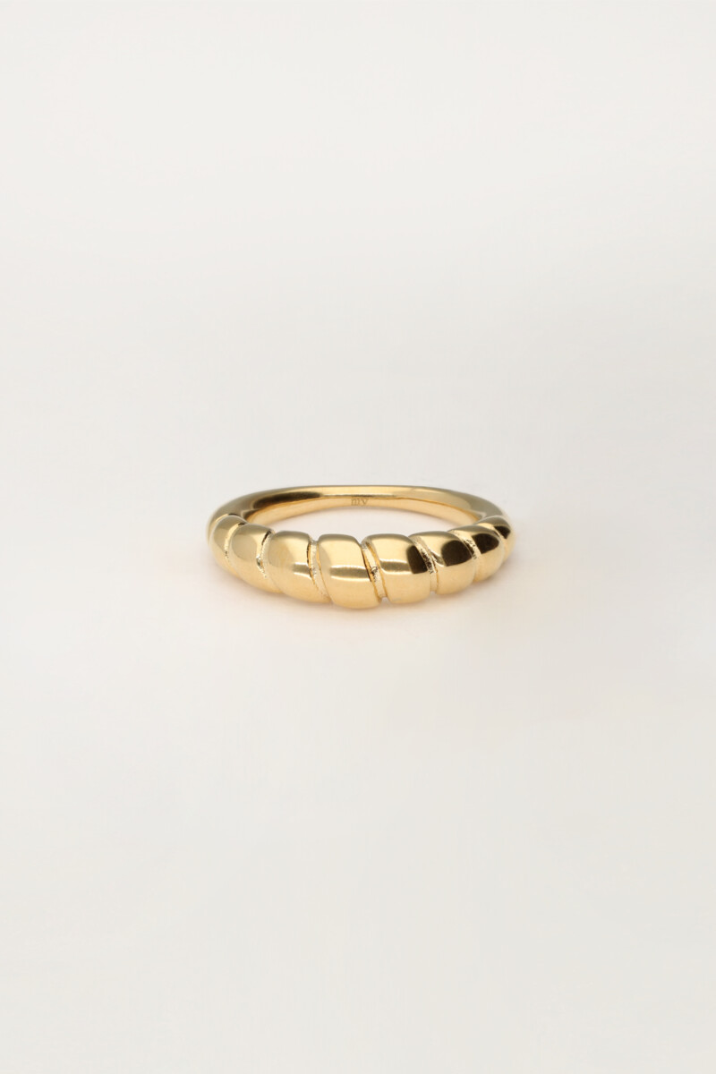 Bague striée 