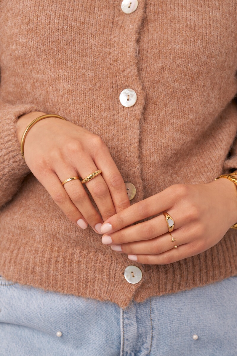 Ridged ring | My Jewellery