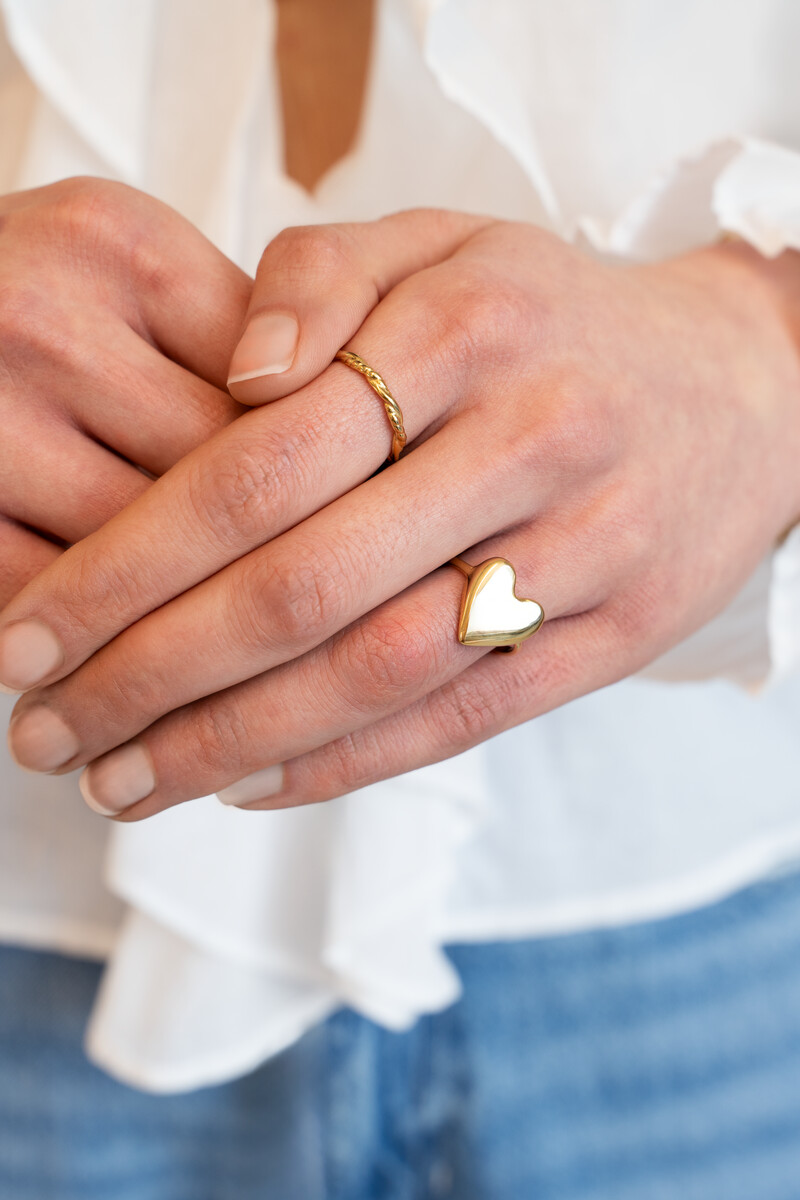 Ring heart shape | My Jewellery