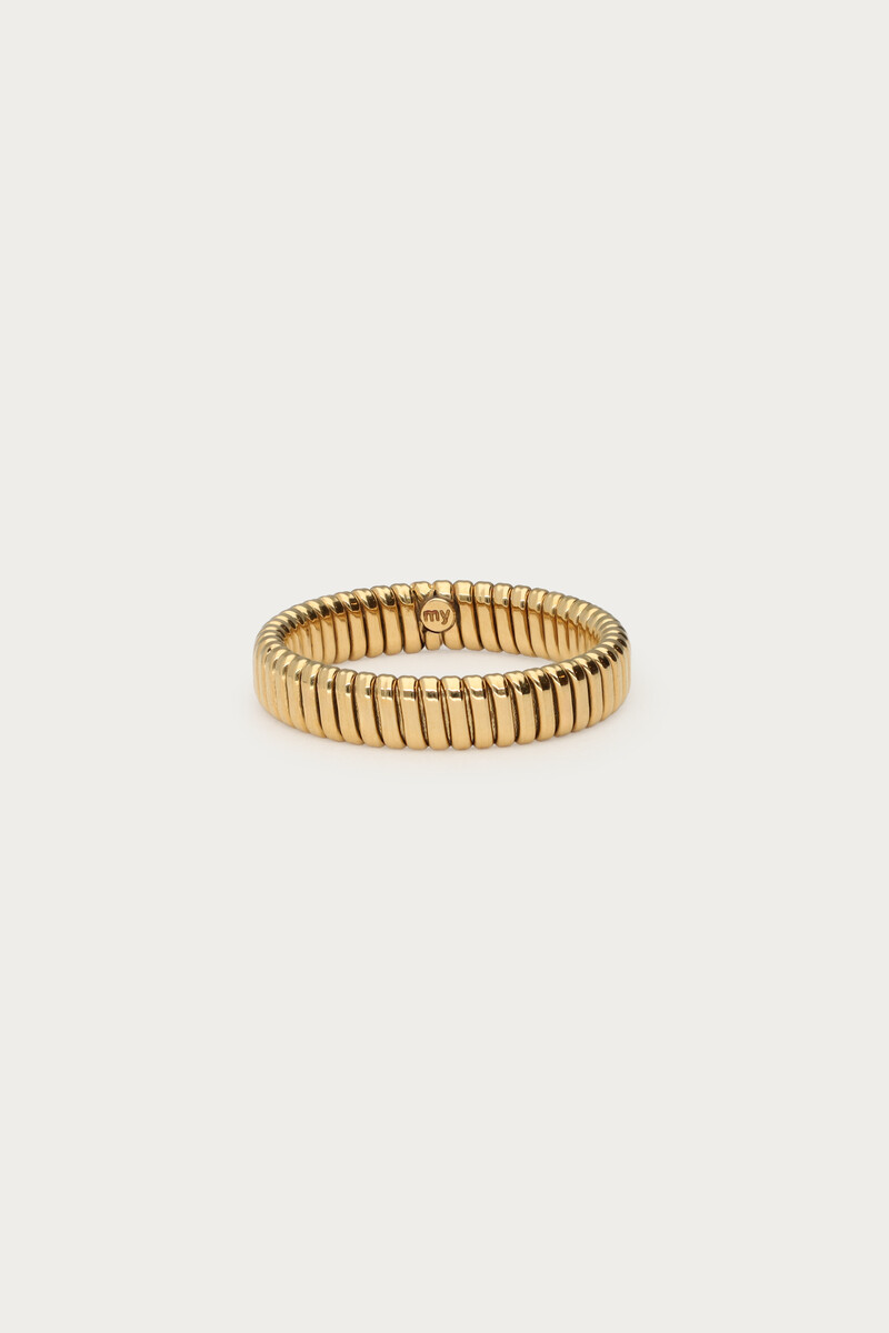 Ring small met stretch