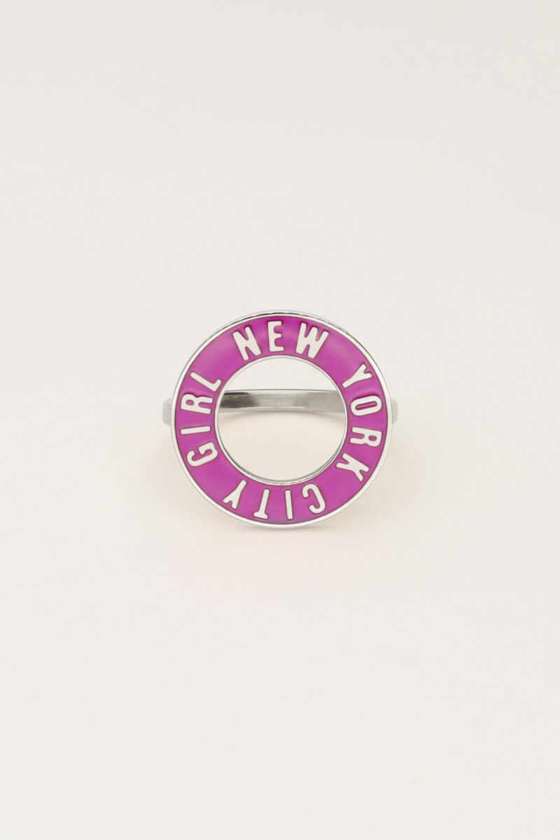 Ring with colour "New York" | My Jewellery