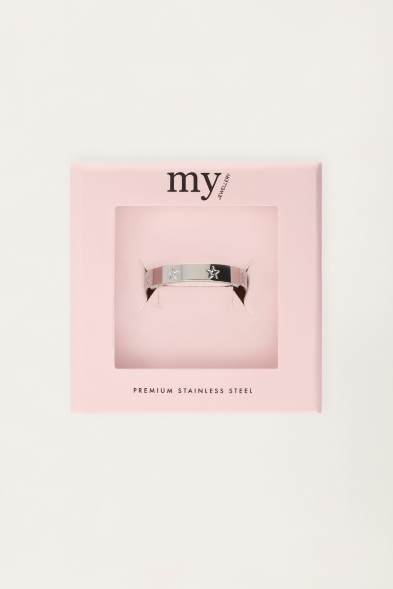 Ring with engraved stars | My Jewellery