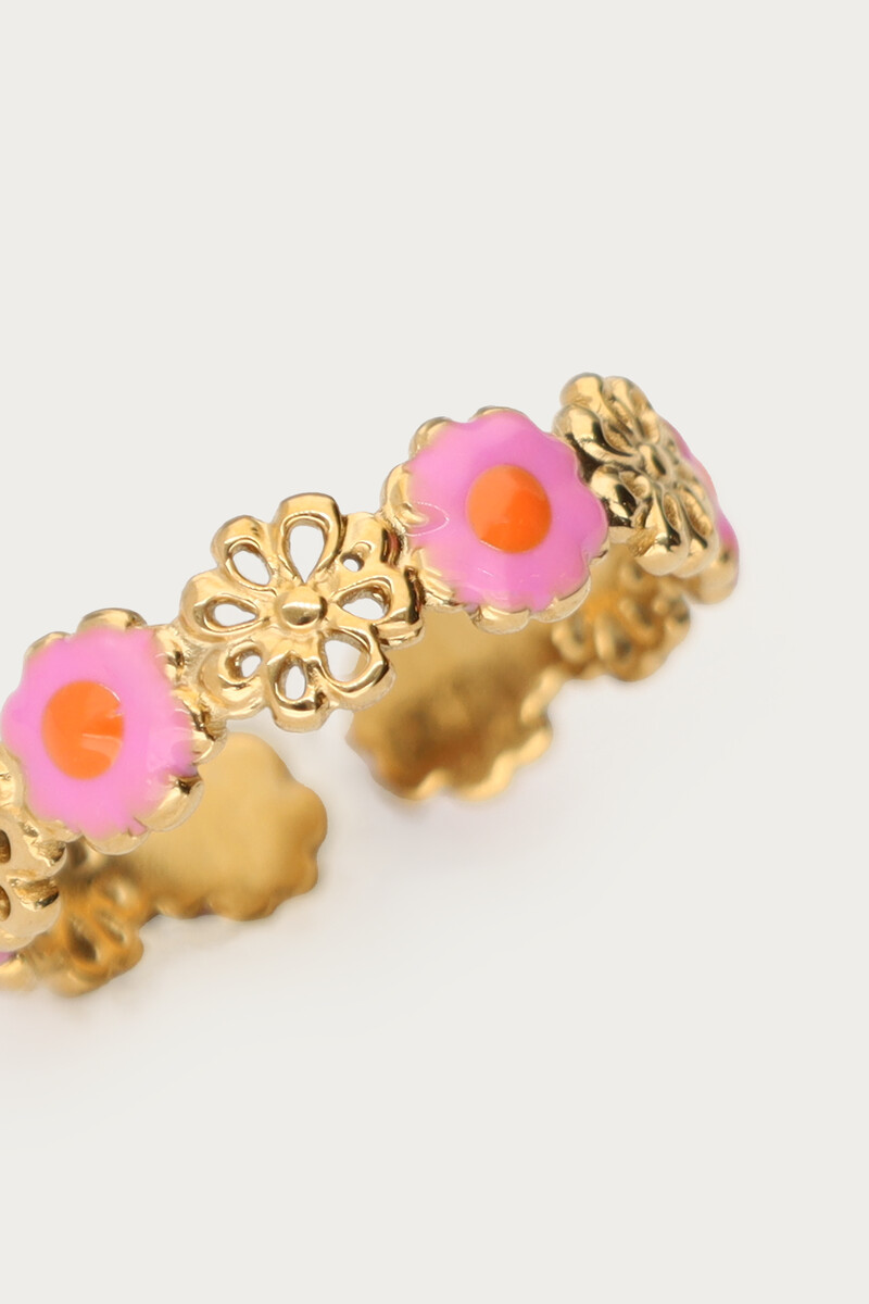 Ring with lilac flowers | My Jewellery