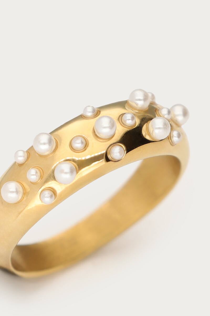 Ring with faux pearls | My Jewellery