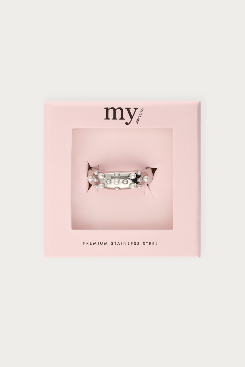 Ring with faux pearls | My Jewellery