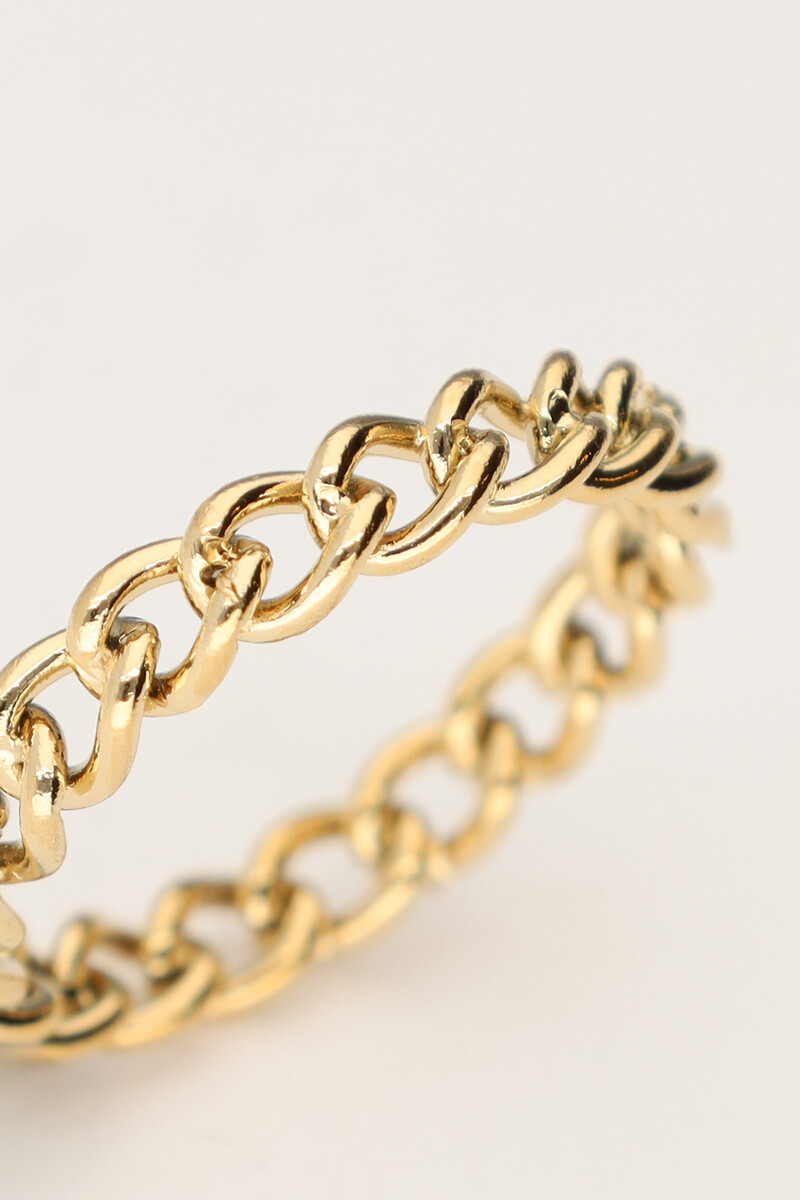Ring with small chain links  | My Jewellery