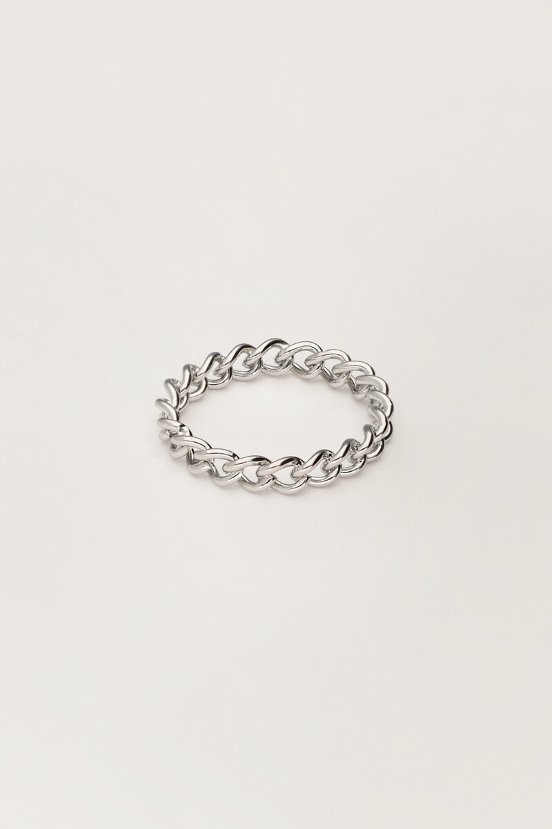Ring with small chain links  | My Jewellery
