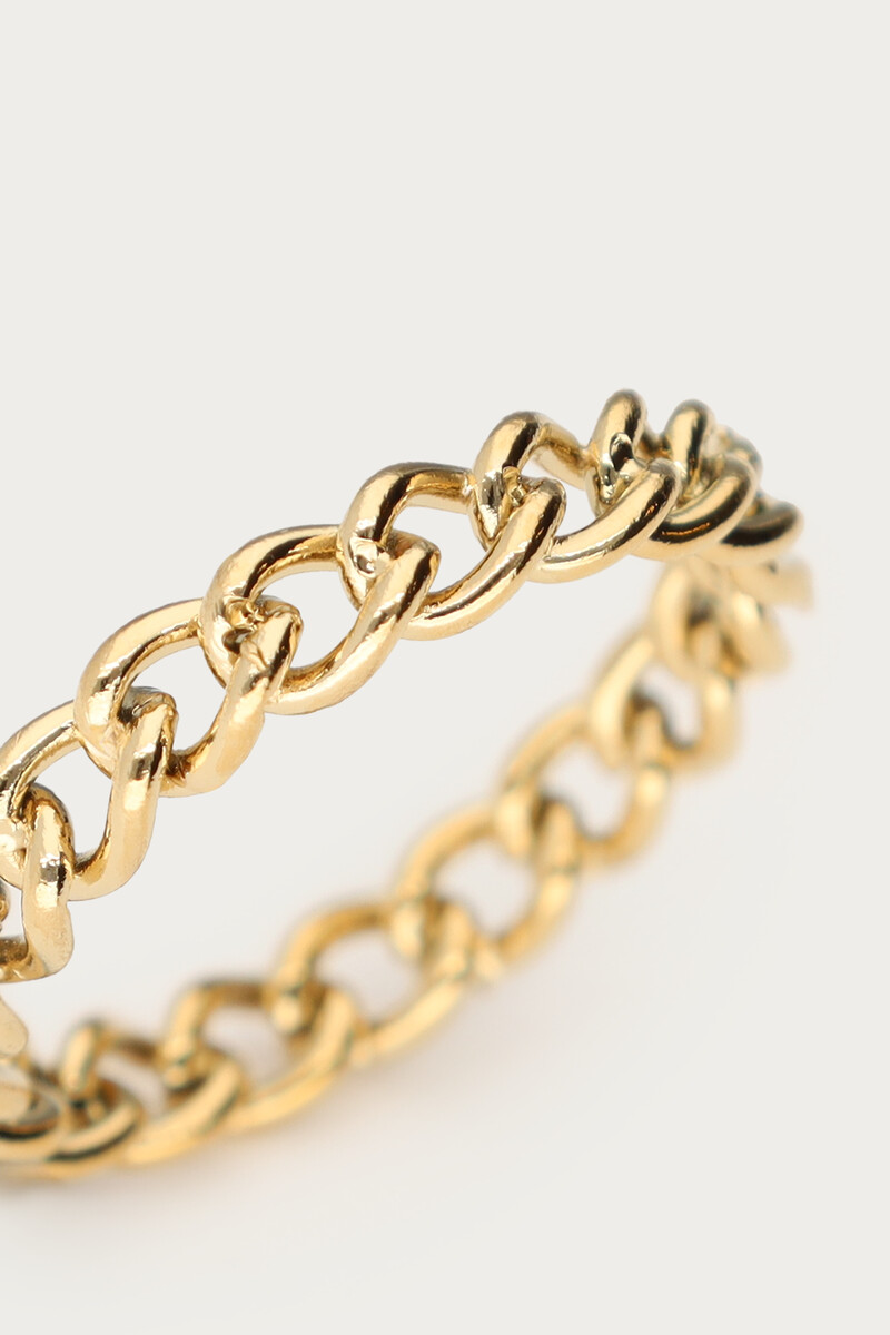 Ring with small chain links | My Jewellery