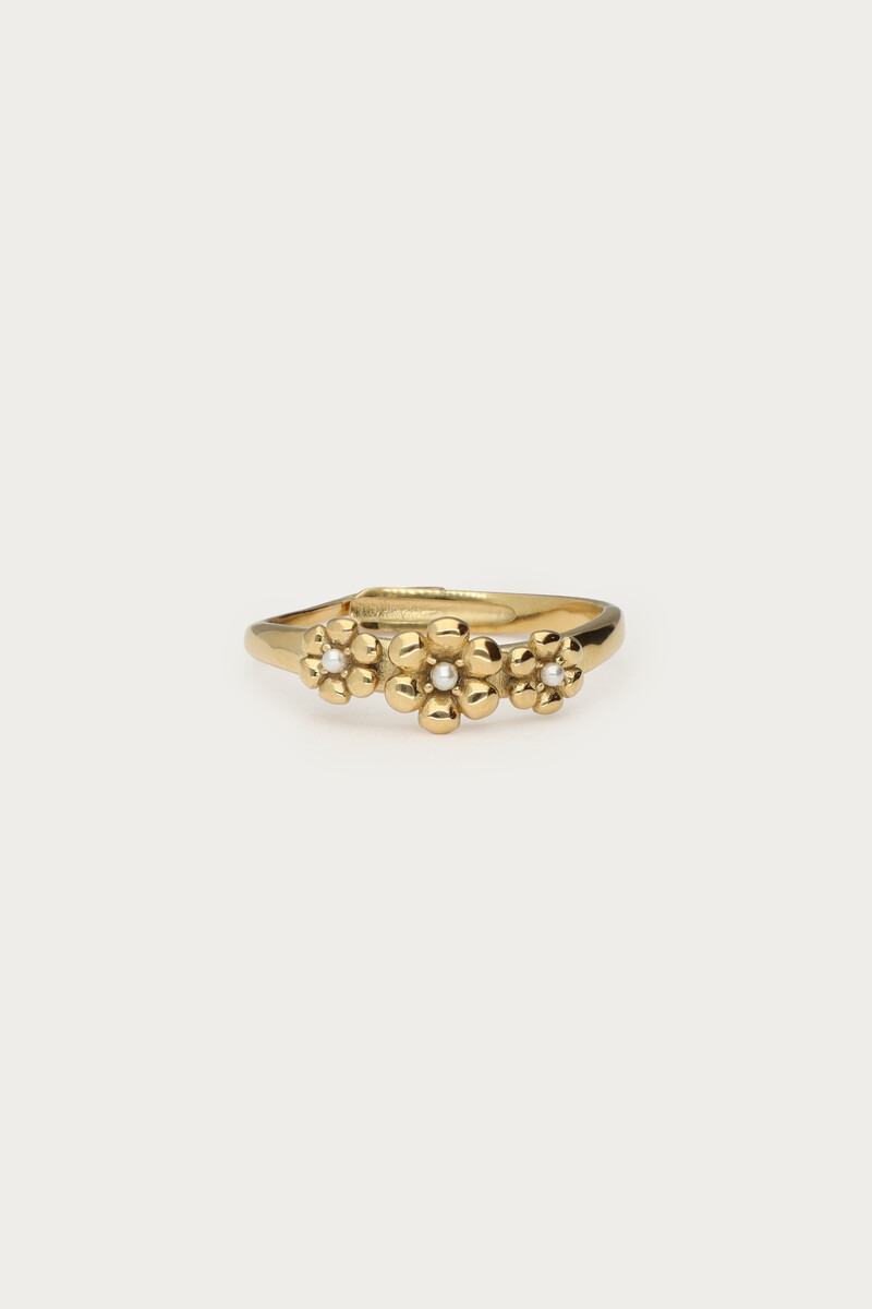 Ring with three flowers | My Jewellery