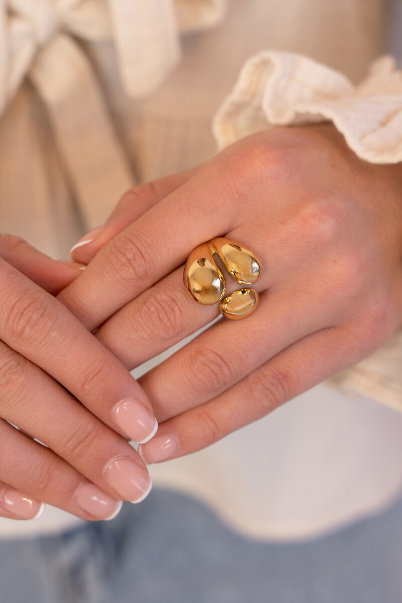 Ring with triple wrap & bulge | My Jewellery