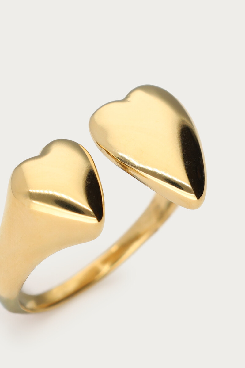 Ring with two hearts | My Jewellery